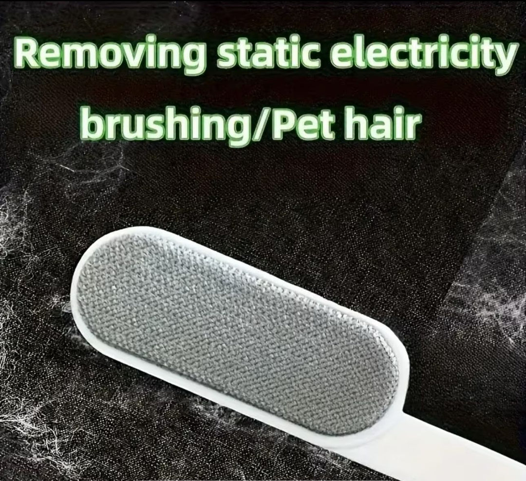 Double-Sided Manual Dust Brush – Pet Hair Remover 🐾