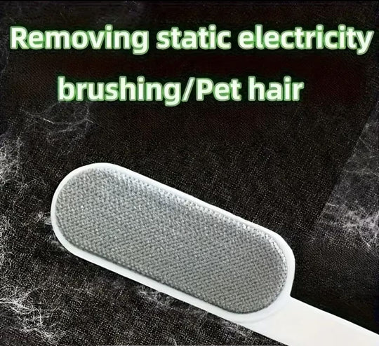 Double-Sided Manual Dust Brush – Pet Hair Remover 🐾