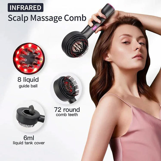 Multi-Functional Massage Comb – Hair Care & Relaxation in One! ✨