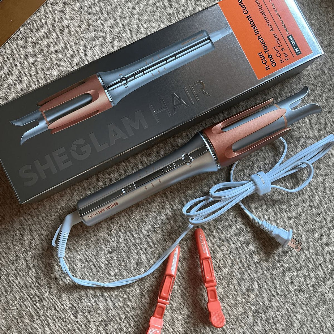 ✨ SHEGLAM Automatic Curling Iron – 1 1/4 Inch ✨