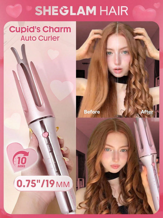 ✨ SHEGLAM Automatic Curling Iron – 1 1/4 Inch ✨