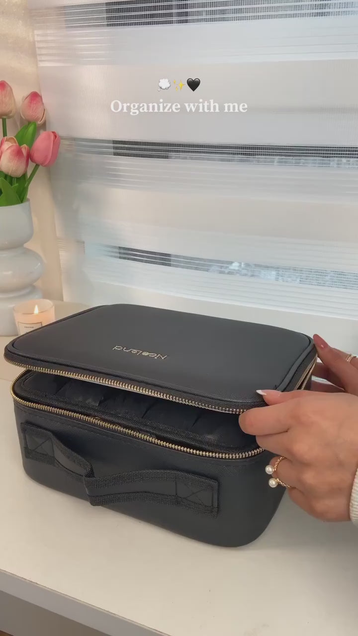 ✨ LED Makeup Organizer Bag 💖 Glow Anywhere